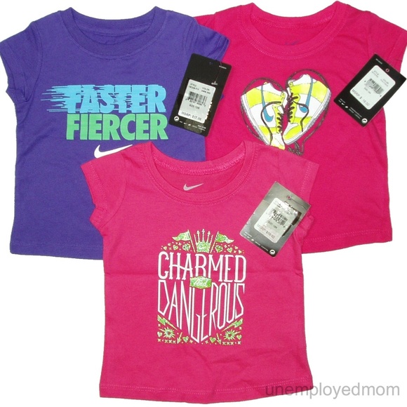 little girls nike shirts